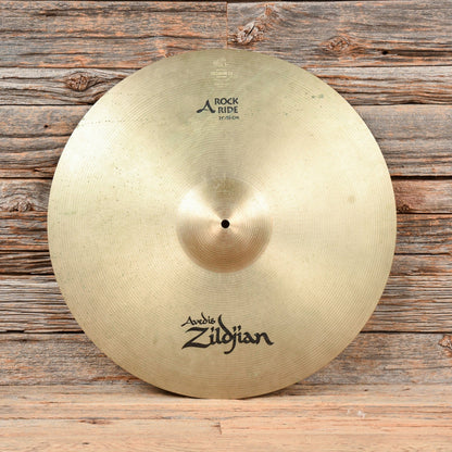 Zildjian 21" A Rock Ride Cymbal USED Drums and Percussion