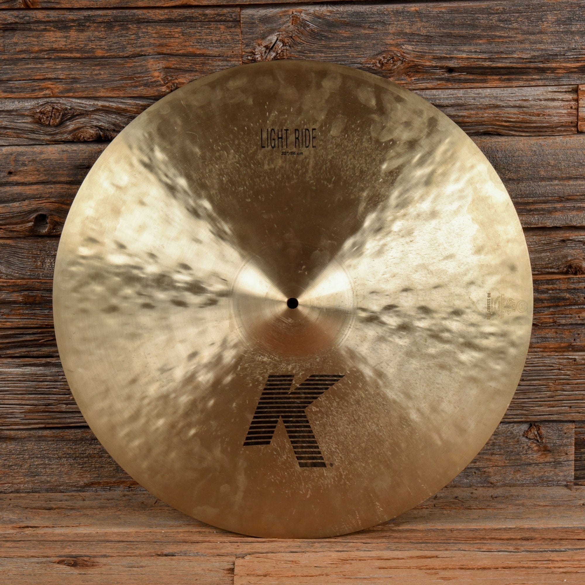 Zildjian 22" K Light Ride Cymbal USED Chicago Music Exchange