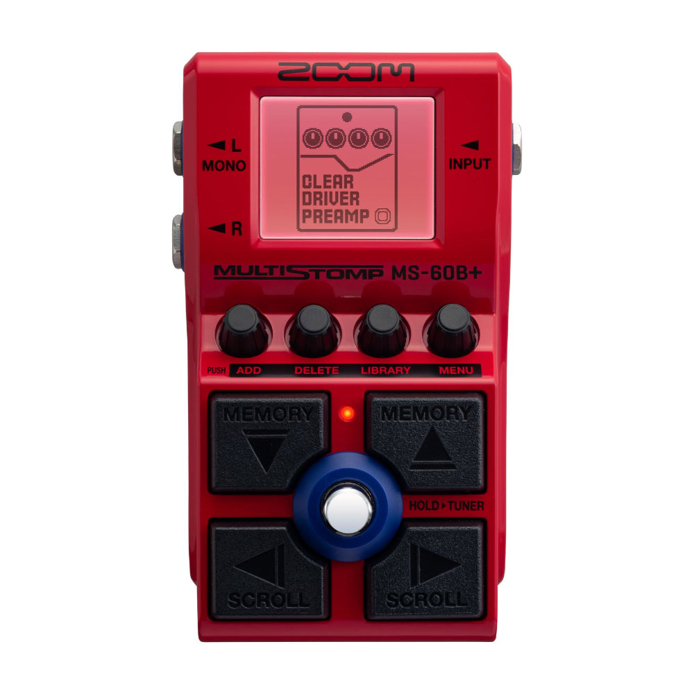 Zoom MS-60B+ Multistomp Bass Pedal Effects and Pedals / Bass Pedals