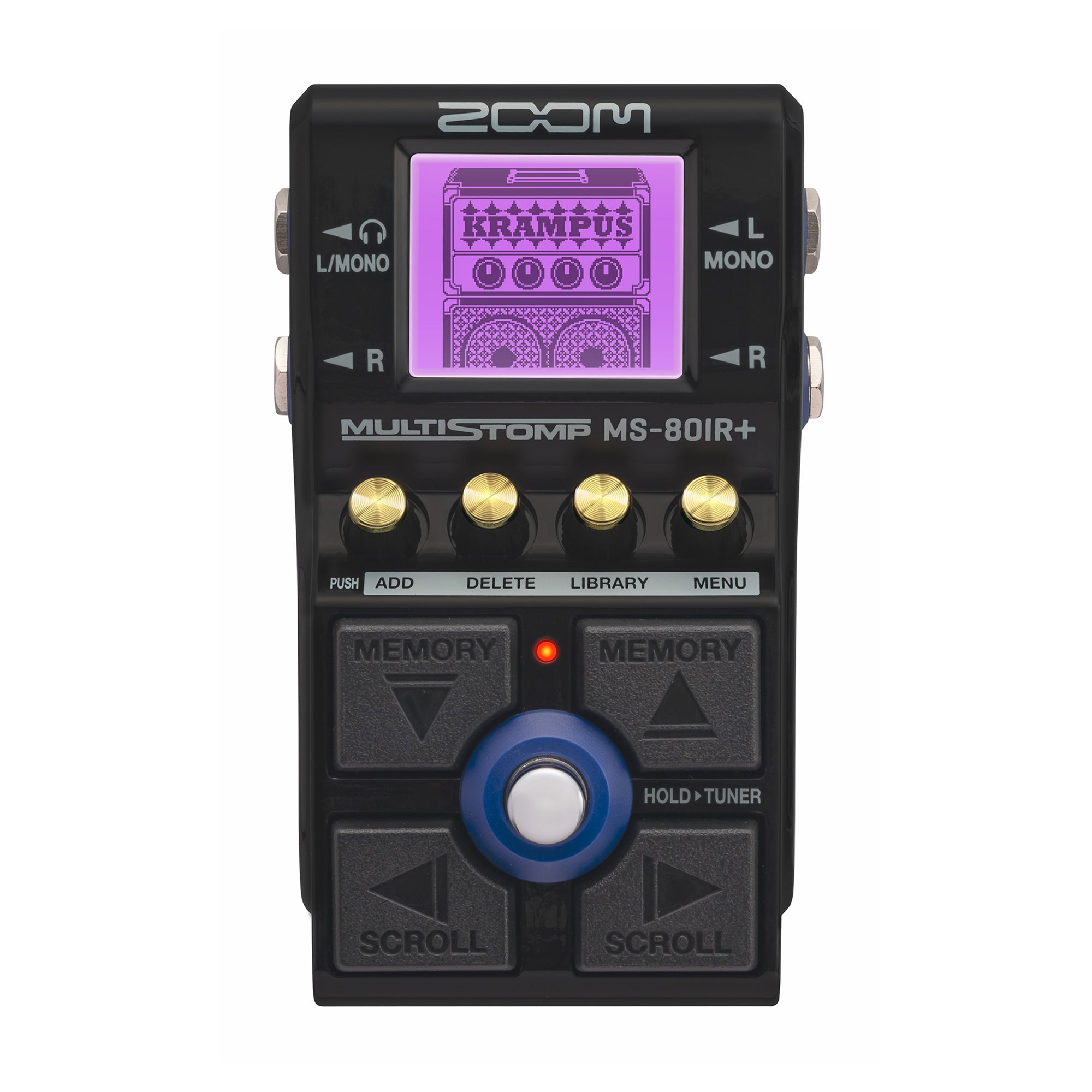 Zoom MS-80IR+ MultiStomp Guitar IR Pedal Effects and Pedals / Cabinet Simulators