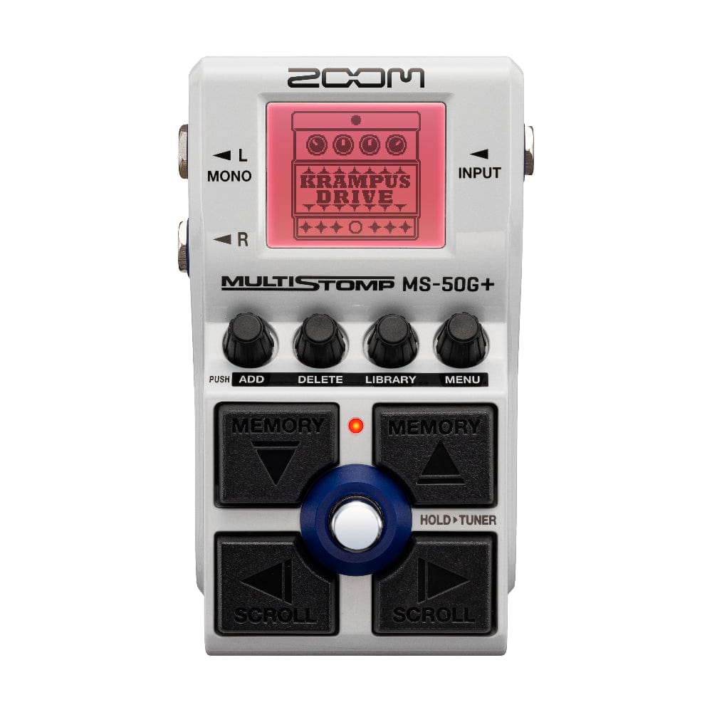 Zoom MS-50G+ Multistomp Guitar Pedal Effects and Pedals / Multi-Effect Unit