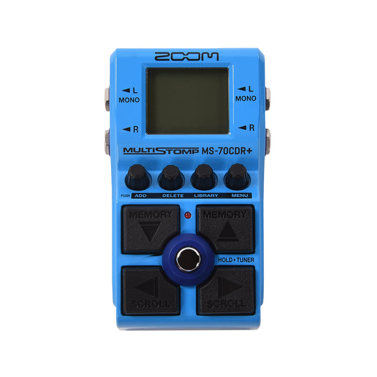 Zoom MS-70CDR+ Multistomp Chorus/Delay/Reverb Pedal Effects and Pedals / Multi-Effect Unit