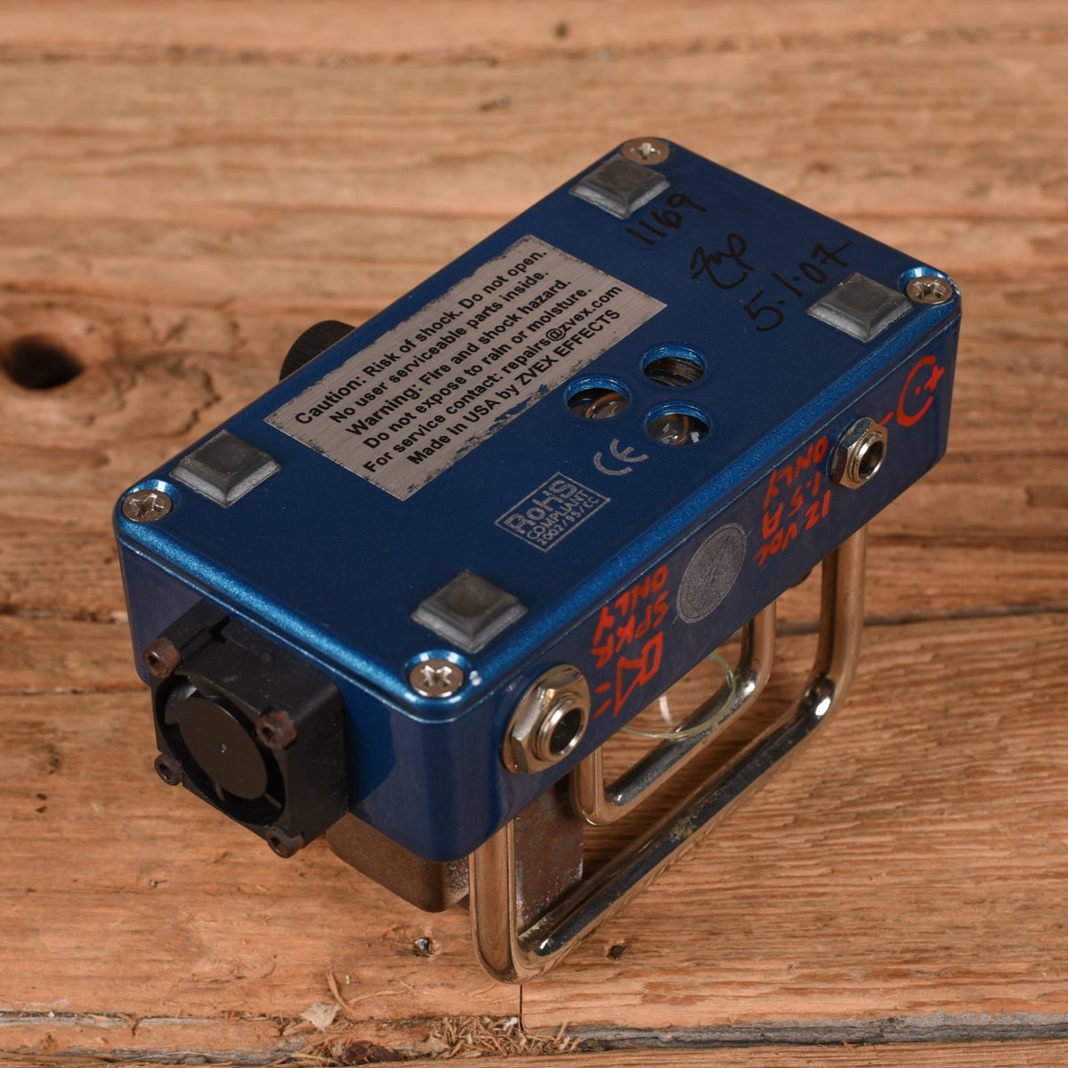 ZVex Nano Head Myrold Edition Blue Amplifiers