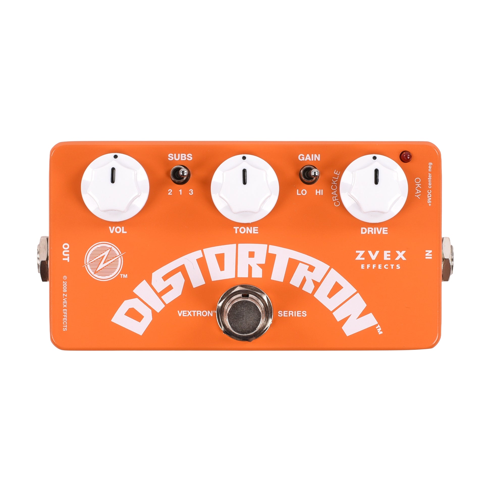 Zvex Vexter Distortron Distortion Pedal Effect Pedals