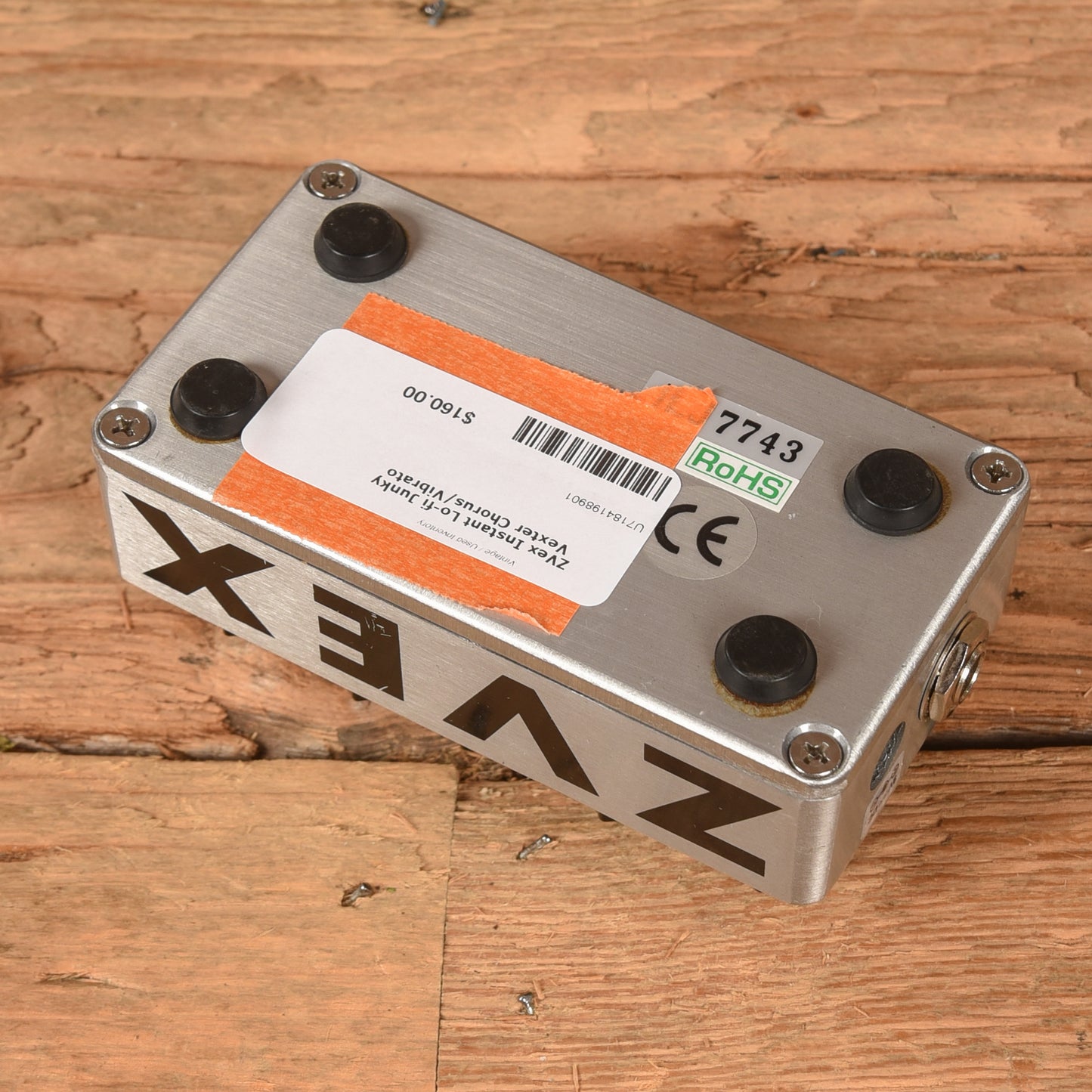 ZVex Instant Lo-fi Junky Vexter Chorus/Vibrato Effects and Pedals / Chorus and Vibrato