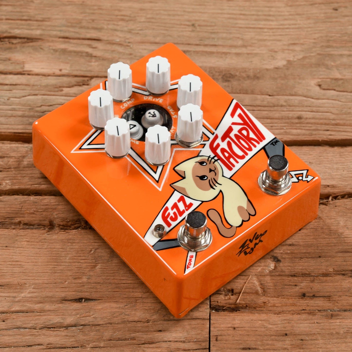 ZVex Fuzz Factory 7 Hand Painted Effects and Pedals / Fuzz