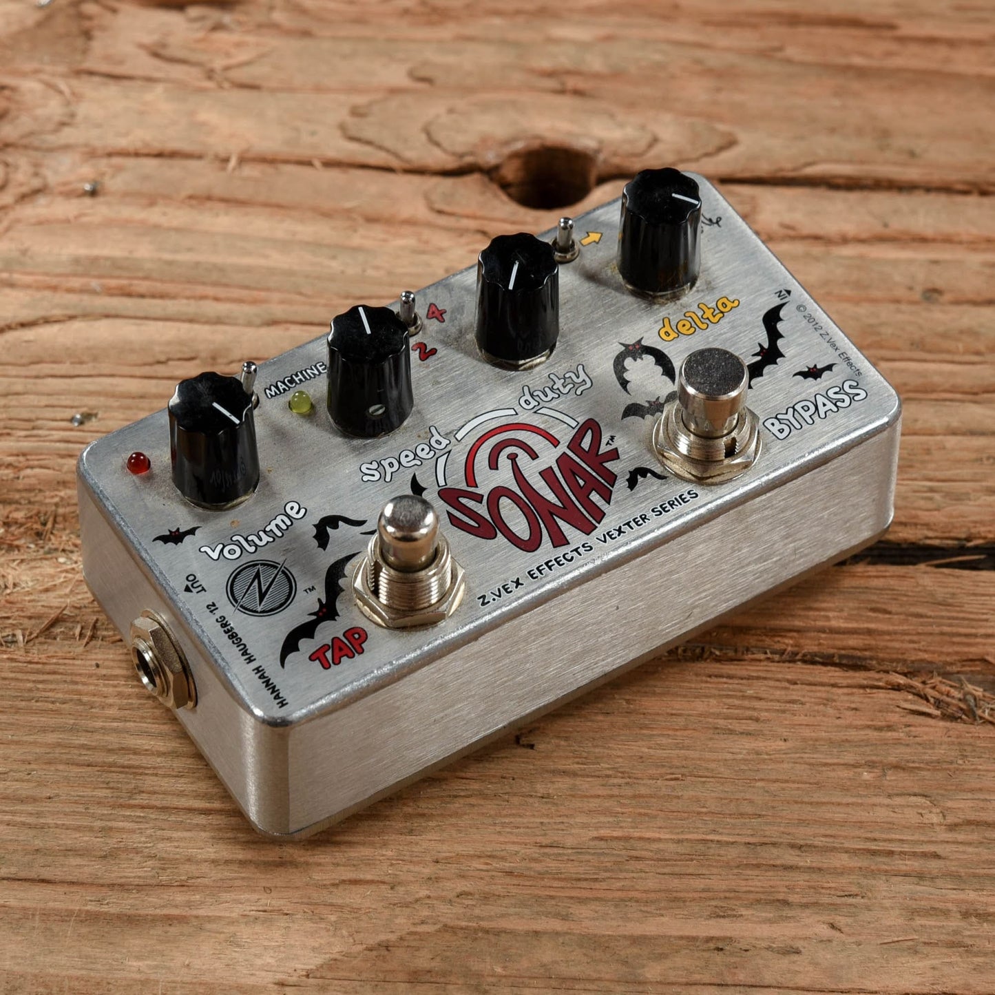 ZVex Sonar Vexter Tremolo/Tap Tempo Pedal Effects and Pedals / Tremolo