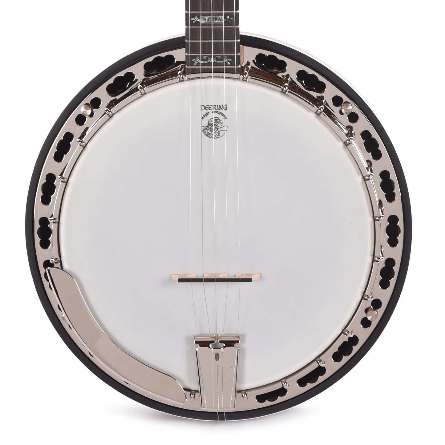 Deering Sierra 5-String Banjo with Resonator Brown Mahogany