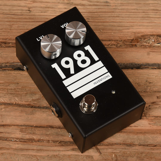 1981 Inventions LVL Full-Range Overdriver Effects and Pedals / Overdrive and Boost