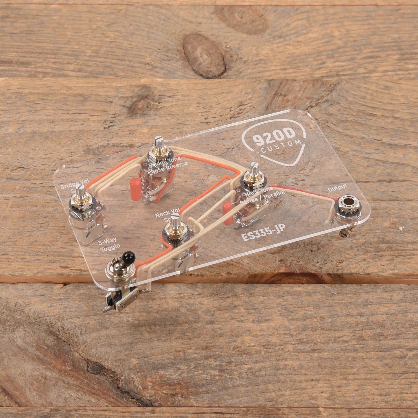 920D Custom ES335-JP Wiring Harness for Gibson/Epiphone ES-335 w/Four Push/Pulls Parts / Pickguards