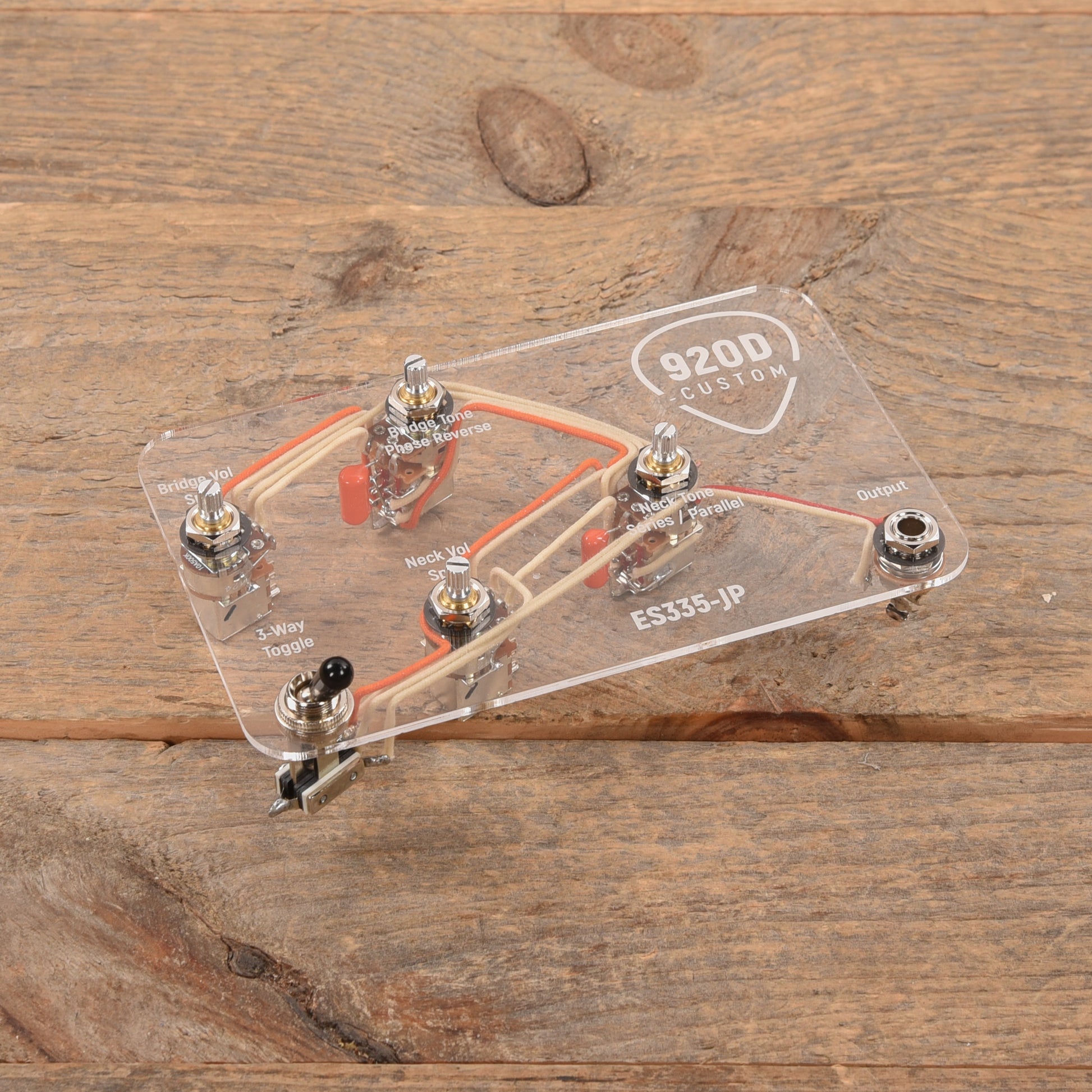 920D Custom ES335-JP Wiring Harness for Gibson/Epiphone ES-335 w/Four Push/Pulls Parts / Pickguards