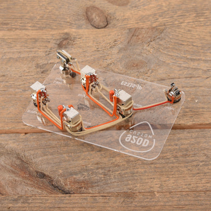 920D Custom ES335-JP Wiring Harness for Gibson/Epiphone ES-335 w/Four Push/Pulls Parts / Pickguards