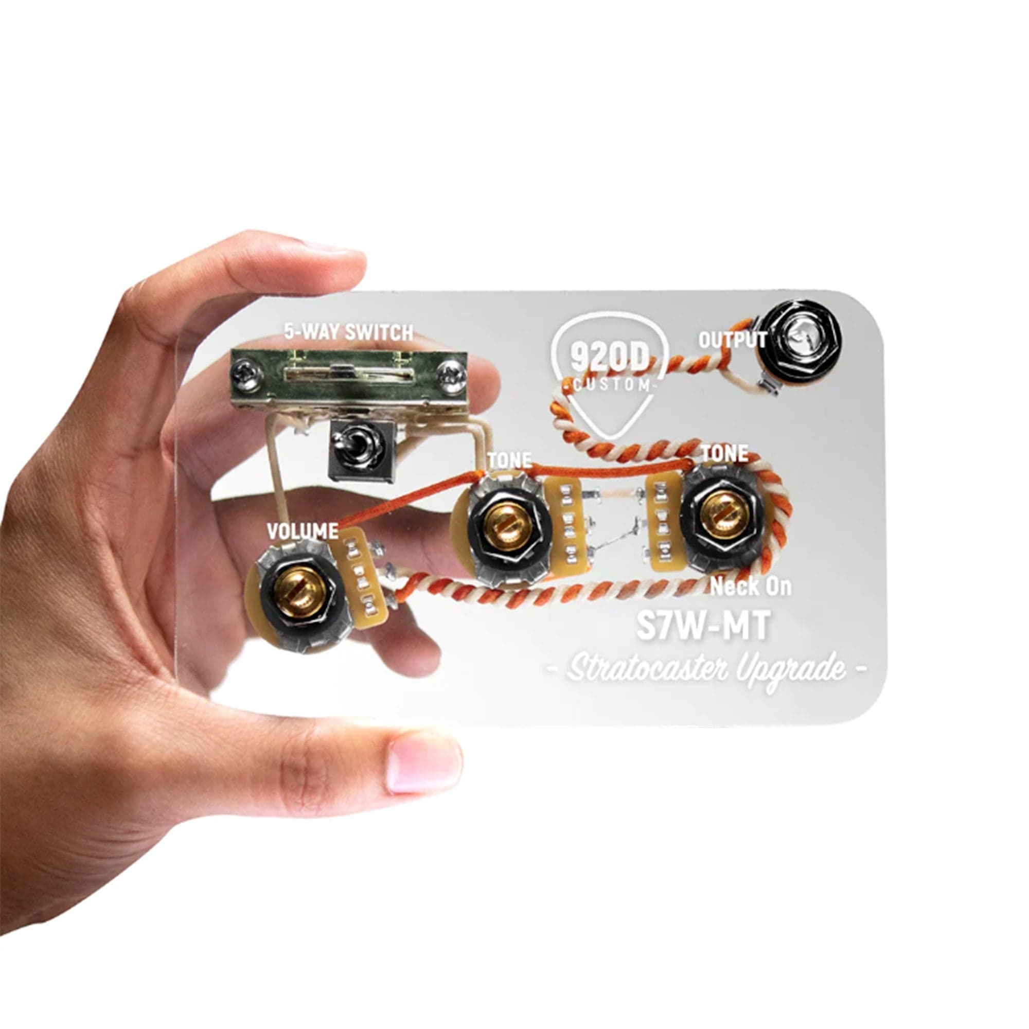 920D Custom S7W-MT Stratocaster 7-Way SSS Wiring Harness Upgrade w/Nec