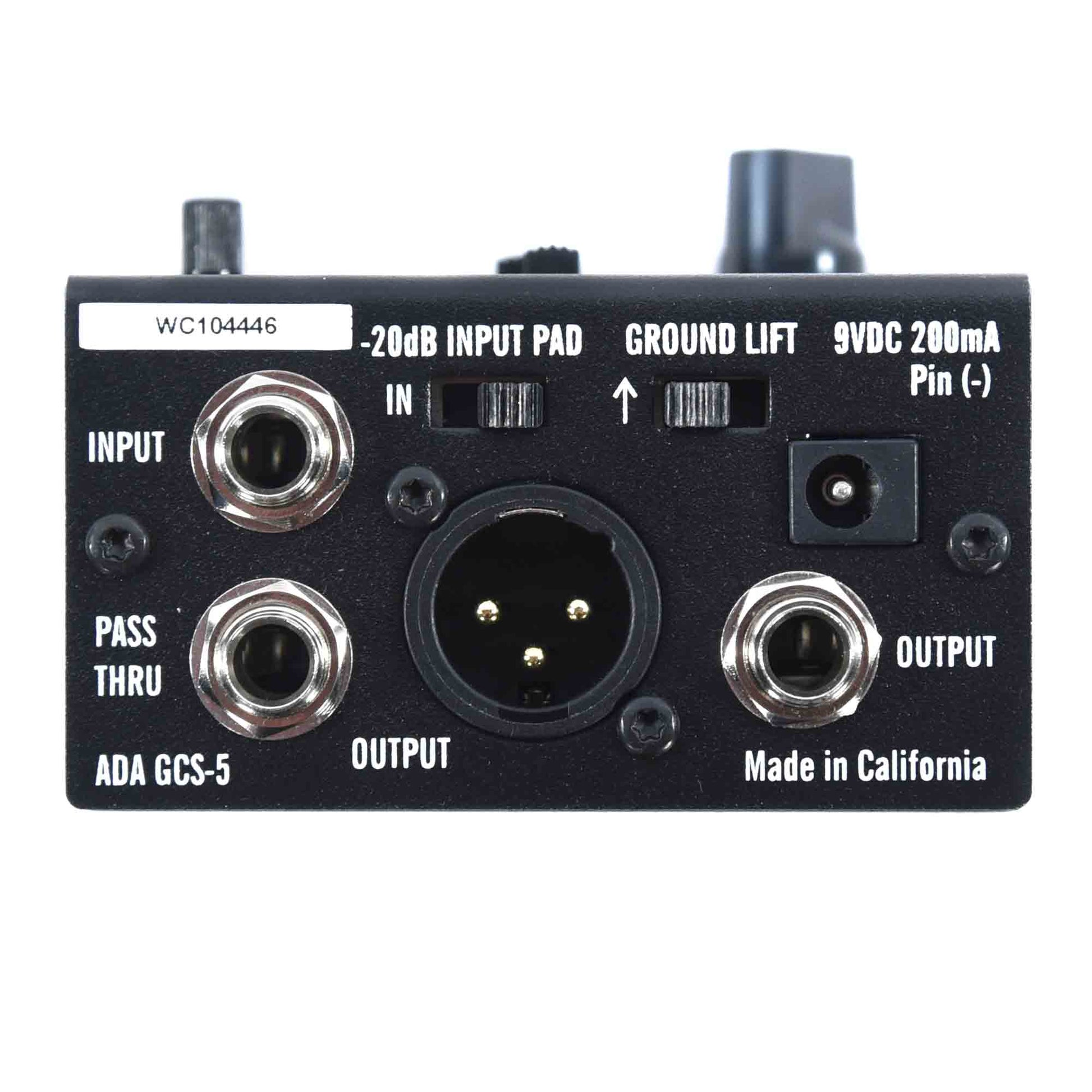 A/DA GCS-5 Guitar Cabinet Simulator & DI with Headphone and Level Control Effects and Pedals / Amp Modeling