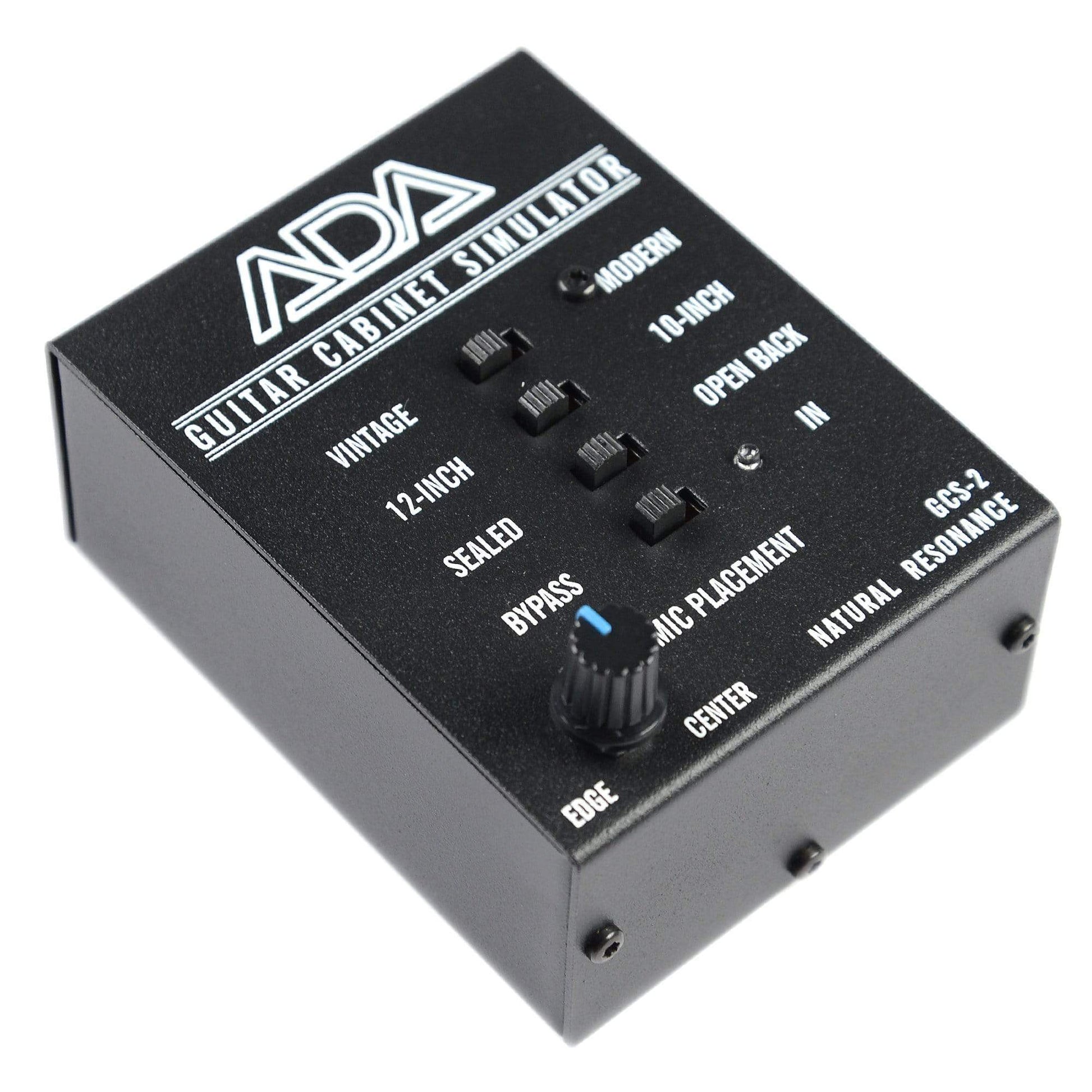 A/DA GCS-2 Cabinet Simulator & DI Box – Chicago Music Exchange