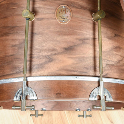 A&F Drum Co. 12/14/18 3pc. Walnut Club Drum Kit Drums and Percussion / Acoustic Drums / Full Acoustic Kits
