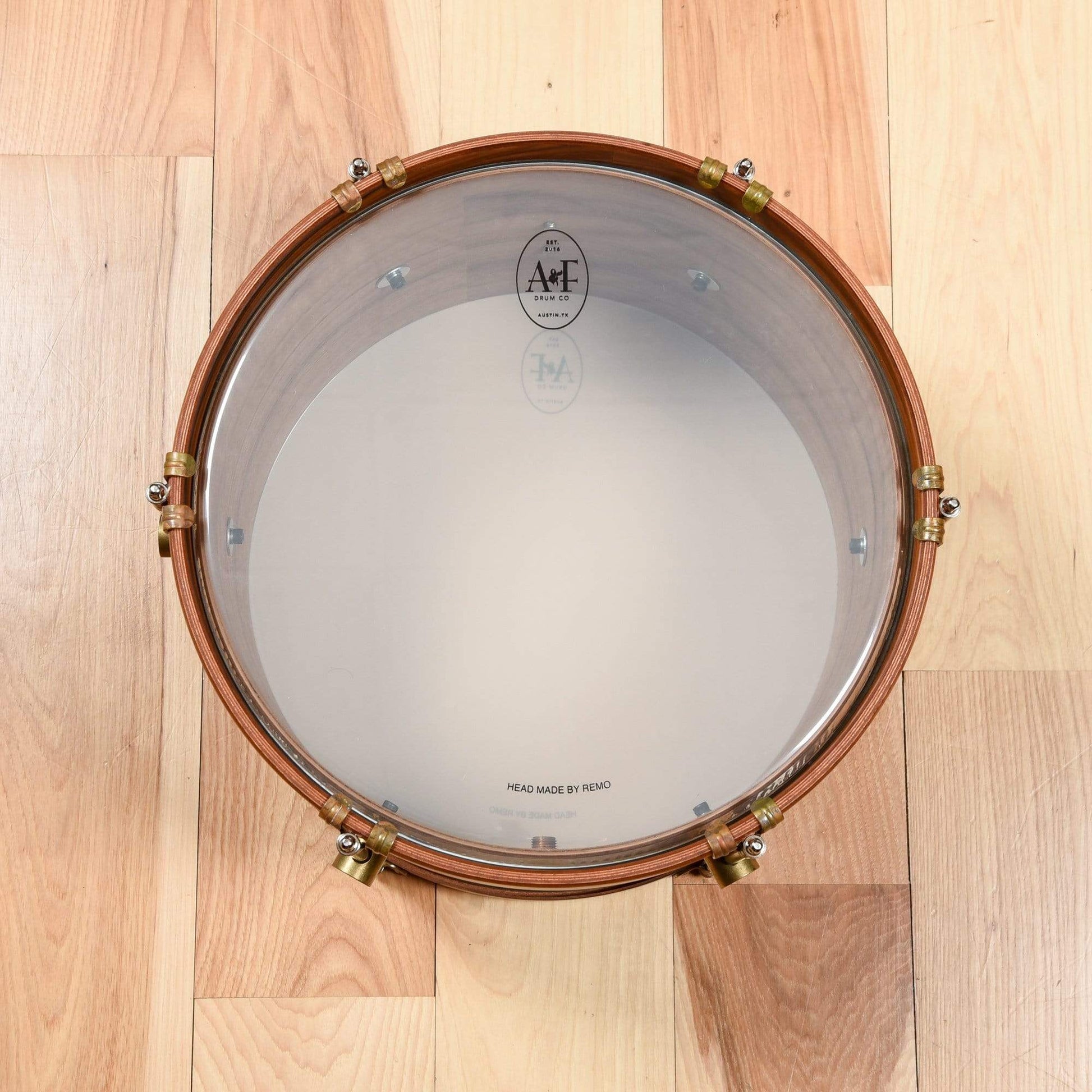 A&F Drum Co. 13/16/22 3pc. Chandler Blue Club Drum Kit w/Rosewood Hoops Drums and Percussion / Acoustic Drums / Full Acoustic Kits