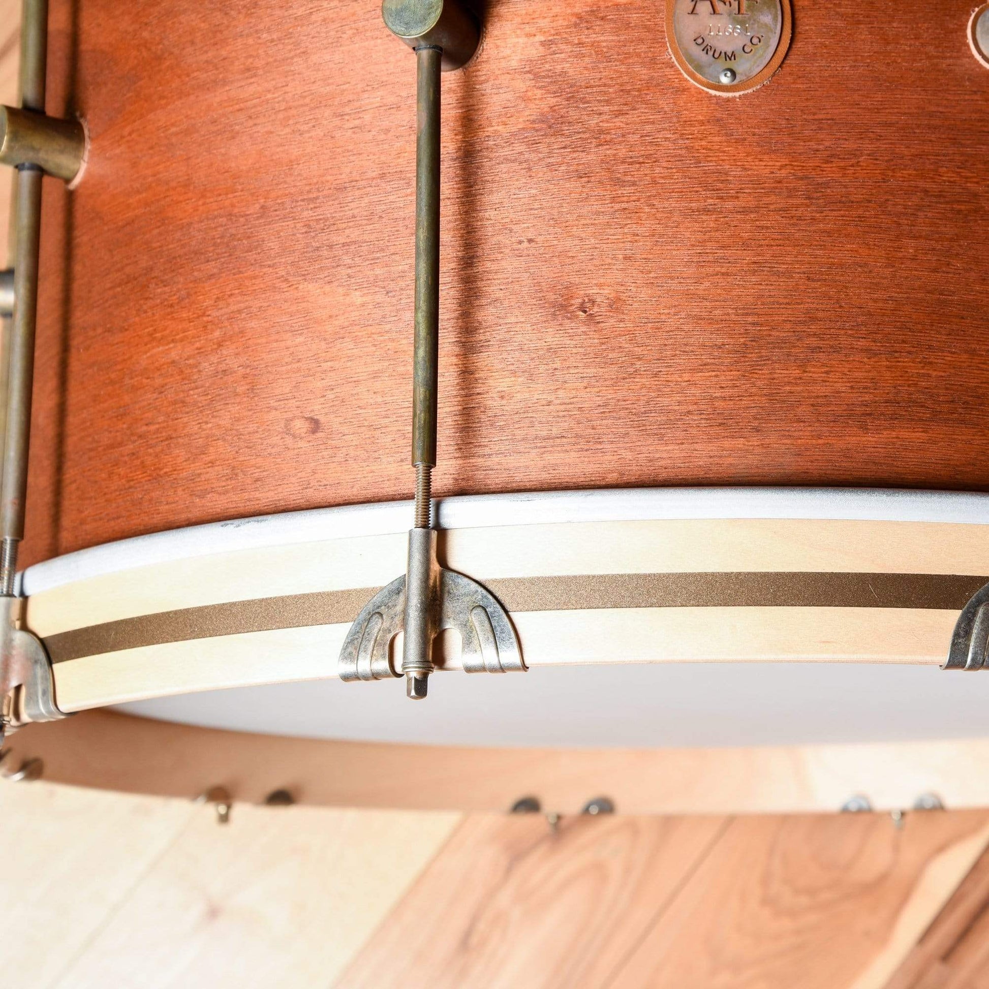 A&F Drum Co. 13/16/24 3pc. Mahogany Club Drum Kit Drums and Percussion / Acoustic Drums / Full Acoustic Kits