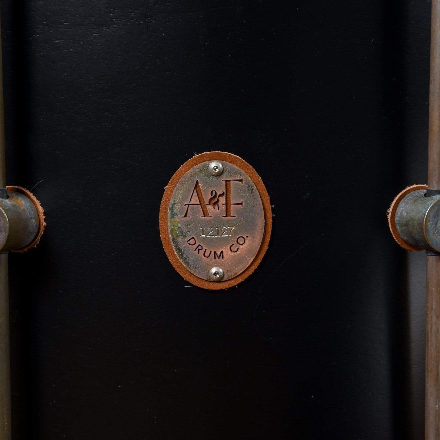 A&F Drum Co. 13/16/26 3pc. Mahogany Club Drum Kit Black Drums and Percussion / Acoustic Drums / Full Acoustic Kits