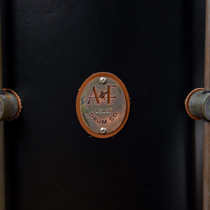 A&F Drum Co. 13/16/26 3pc. Mahogany Club Drum Kit Black Drums and Percussion / Acoustic Drums / Full Acoustic Kits