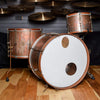 A&F Drum Co. 13/18/24 3pc. Copper Drum Kit w/Copper Hoops Drums and Percussion / Acoustic Drums / Full Acoustic Kits