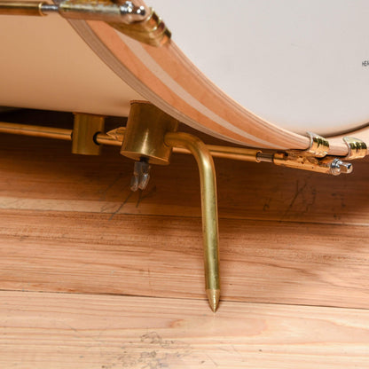 A&F Drum Co. 14/18/26 3pc. Maple Club Drum Kit Antique White 1901 Limited Edition Drums and Percussion / Acoustic Drums / Full Acoustic Kits