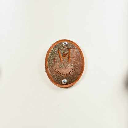 A&F Drum Co. 14/18/26 3pc. Maple Club Drum Kit Antique White 1901 Limited Edition Drums and Percussion / Acoustic Drums / Full Acoustic Kits