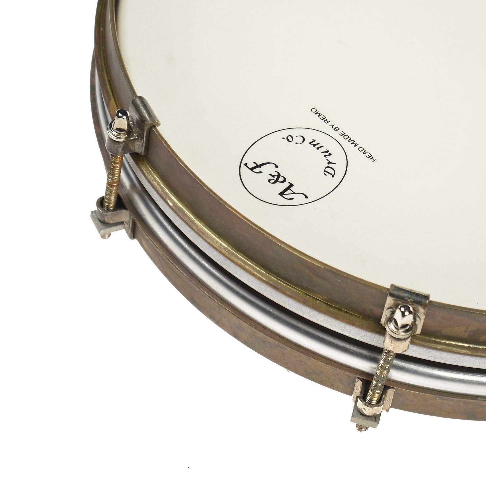 A&F Drum Co. 1.75x12 Pancake Raw Brass Snare Drum Drums and Percussion / Acoustic Drums / Snare