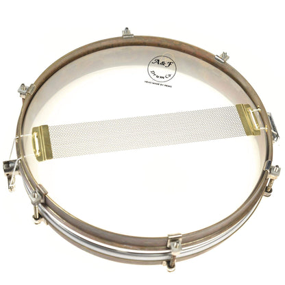 A&F Drum Co. 1.75x14 Pancake Raw Brass Snare Drum Drums and Percussion / Acoustic Drums / Snare