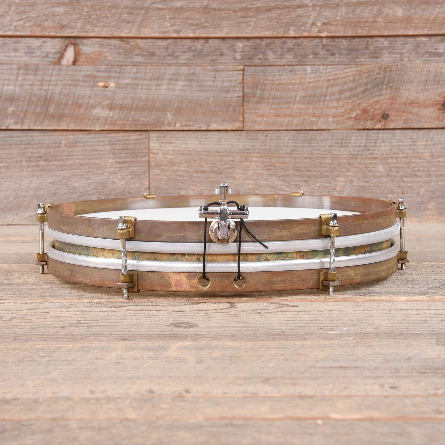 A&F Drum Co. 1.75x14 Pancake Raw Brass Snare Drum Drums and Percussion / Acoustic Drums / Snare