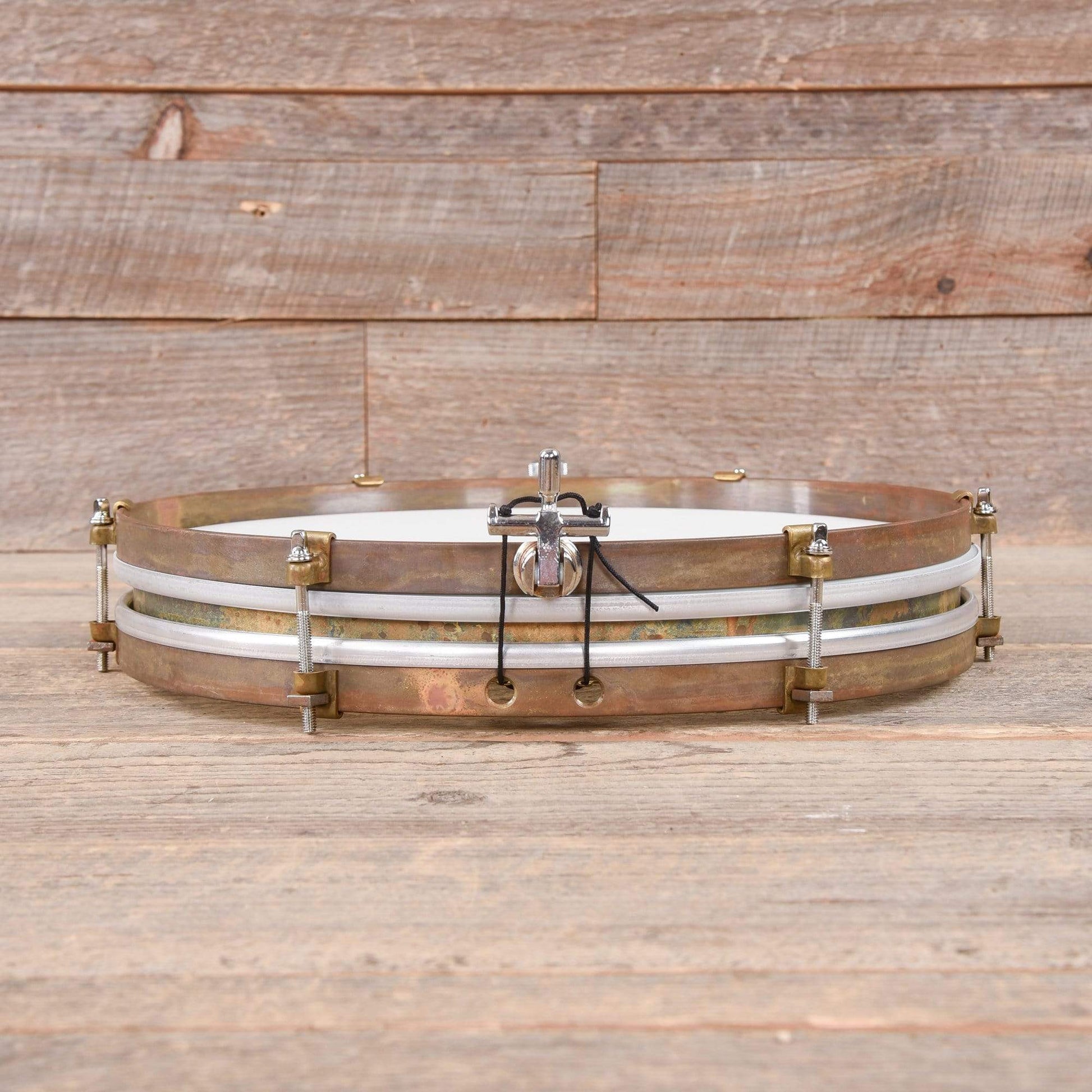 A&F Drum Co. 1.75x14 Pancake Raw Brass Snare Drum Drums and Percussion / Acoustic Drums / Snare