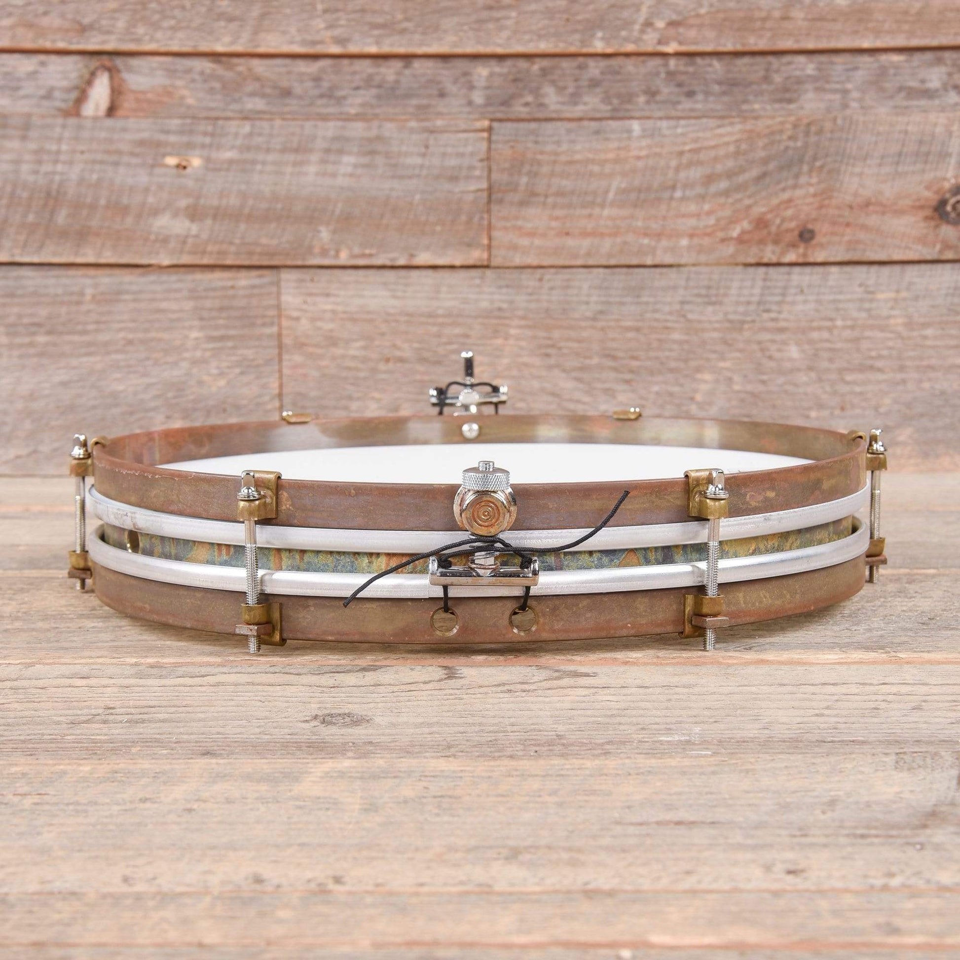 A&F Drum Co. 1.75x14 Pancake Raw Brass Snare Drum Drums and Percussion / Acoustic Drums / Snare