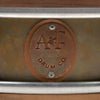 A&F Drum Co. 3.5x15 Raw Brass Snare Drum w/European Walnut Hoops (Limited Edition) Drums and Percussion / Acoustic Drums / Snare