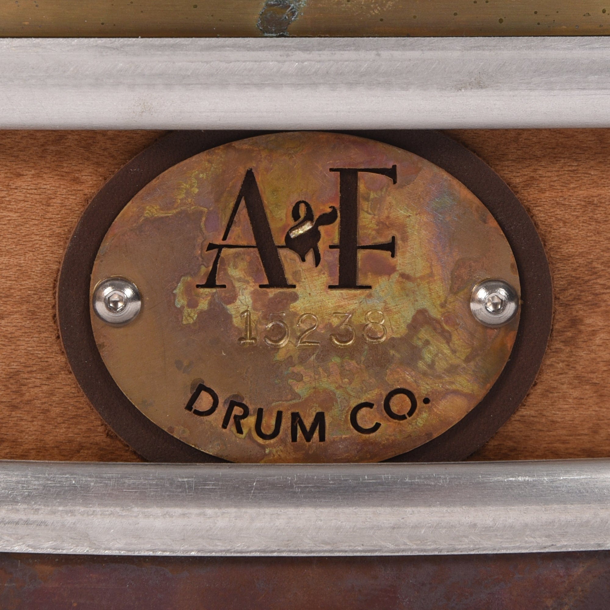 A&F Drum Co. 3x13 Rude Boy Teak/Maple Snare Drum w/Internal Snares Limited Edition Drums and Percussion / Acoustic Drums / Snare