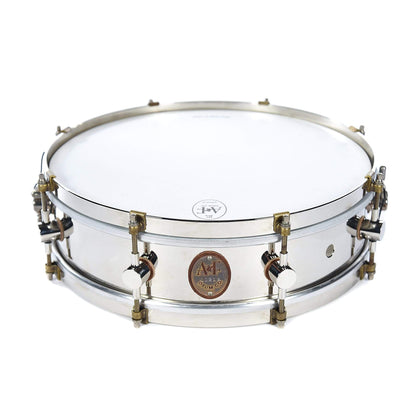 A&F Drum Co. 4x14 Nickel Over Brass 8-Lug Snare Drum Drums and Percussion / Acoustic Drums / Snare