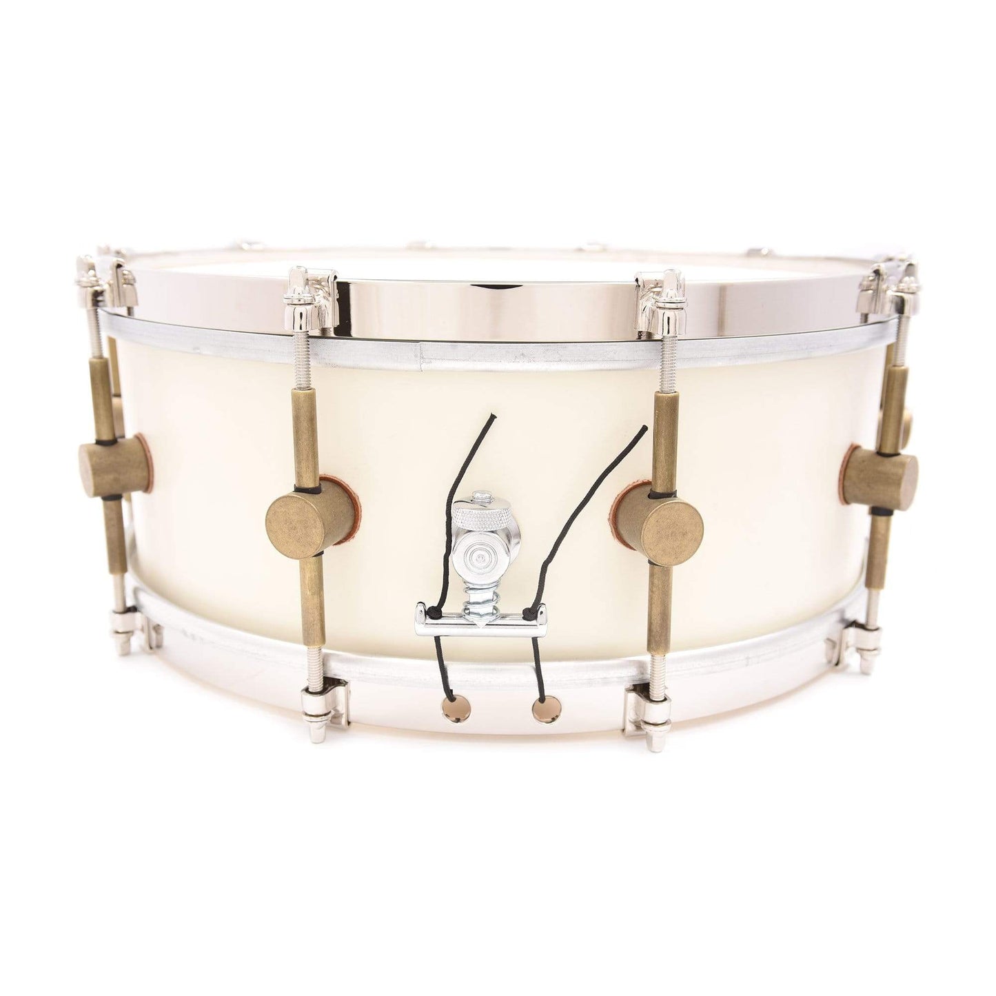A&F Drum Co. 5.5x14 Maple Club Snare Drum Antique White 1901 Limited Edition Drums and Percussion / Acoustic Drums / Snare