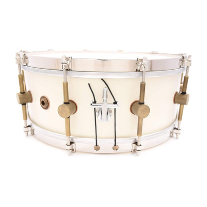 A&F Drum Co. 5.5x14 Maple Club Snare Drum Antique White 1901 Limited Edition Drums and Percussion / Acoustic Drums / Snare