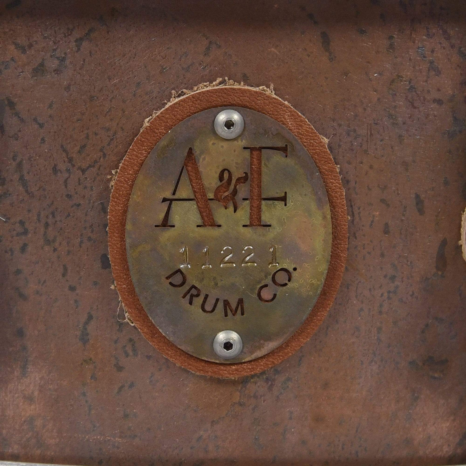 A&F Drum Co. 5x14 Copper 10-Lug Snare Drum w/Copper Hoops Drums and Percussion / Acoustic Drums / Snare