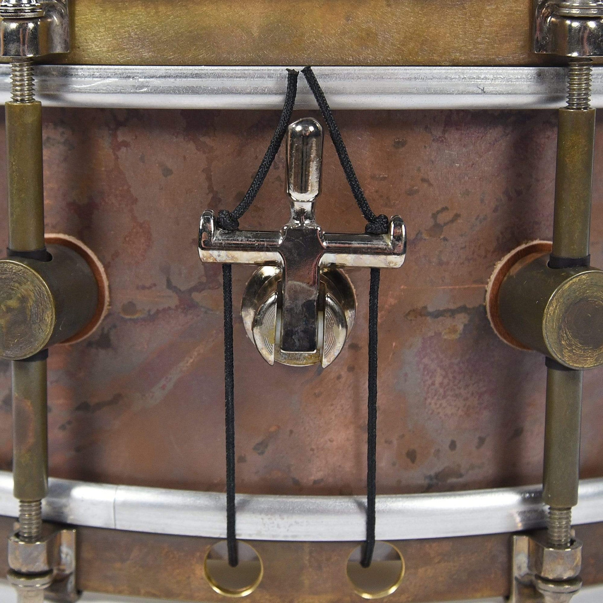 A&F Drum Co. 5x14 Copper 10-Lug Snare Drum w/Copper Hoops Drums and Percussion / Acoustic Drums / Snare