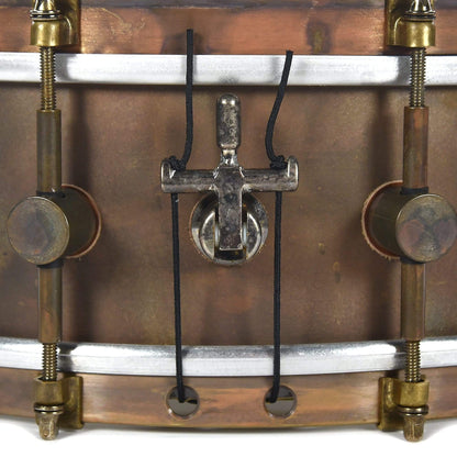 A&F Drum Co. 5x14 Raw Brass 10-Lug Snare Drum Drums and Percussion / Acoustic Drums / Snare