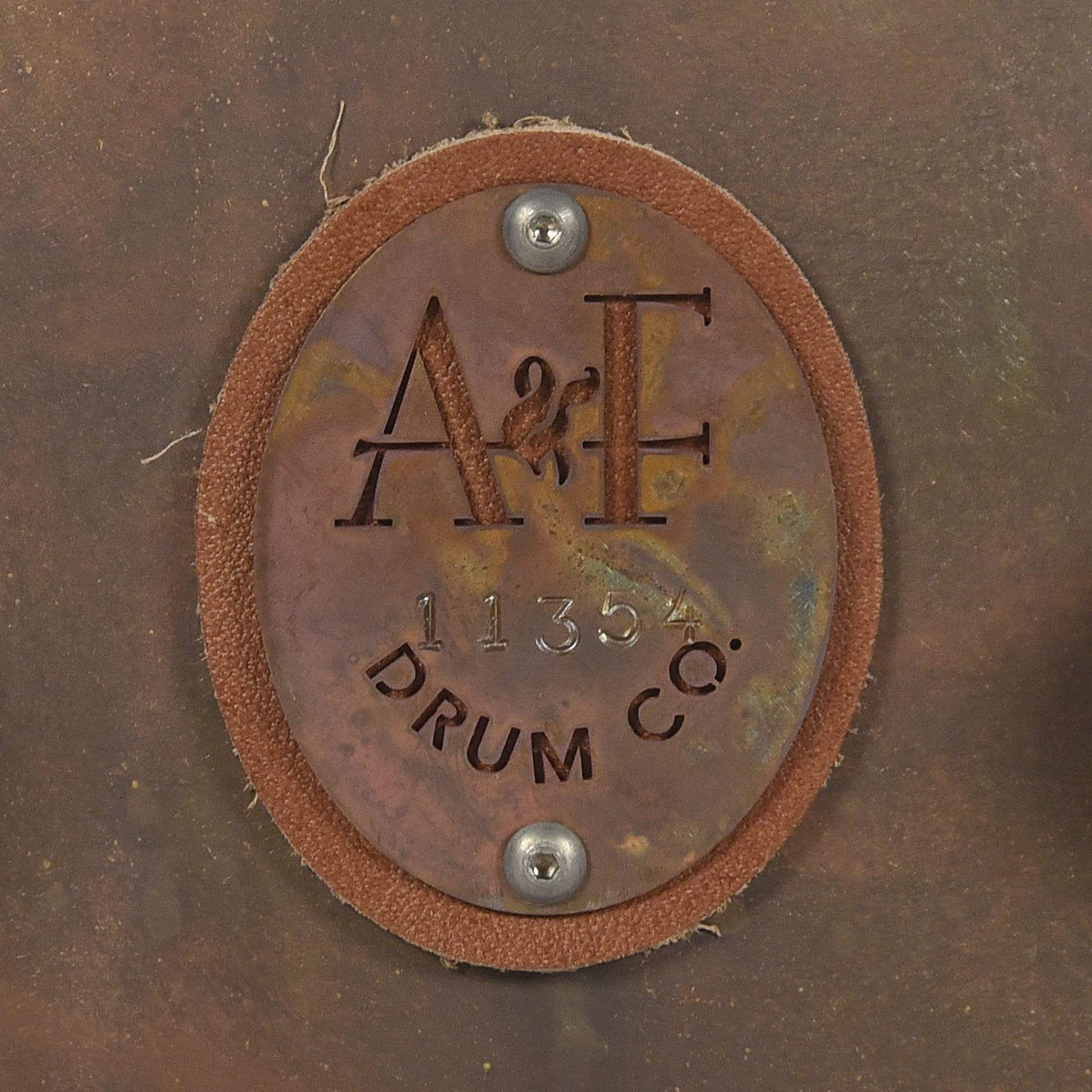 A&F Drum Co. 5x14 Raw Brass 10-Lug Snare Drum Drums and Percussion / Acoustic Drums / Snare