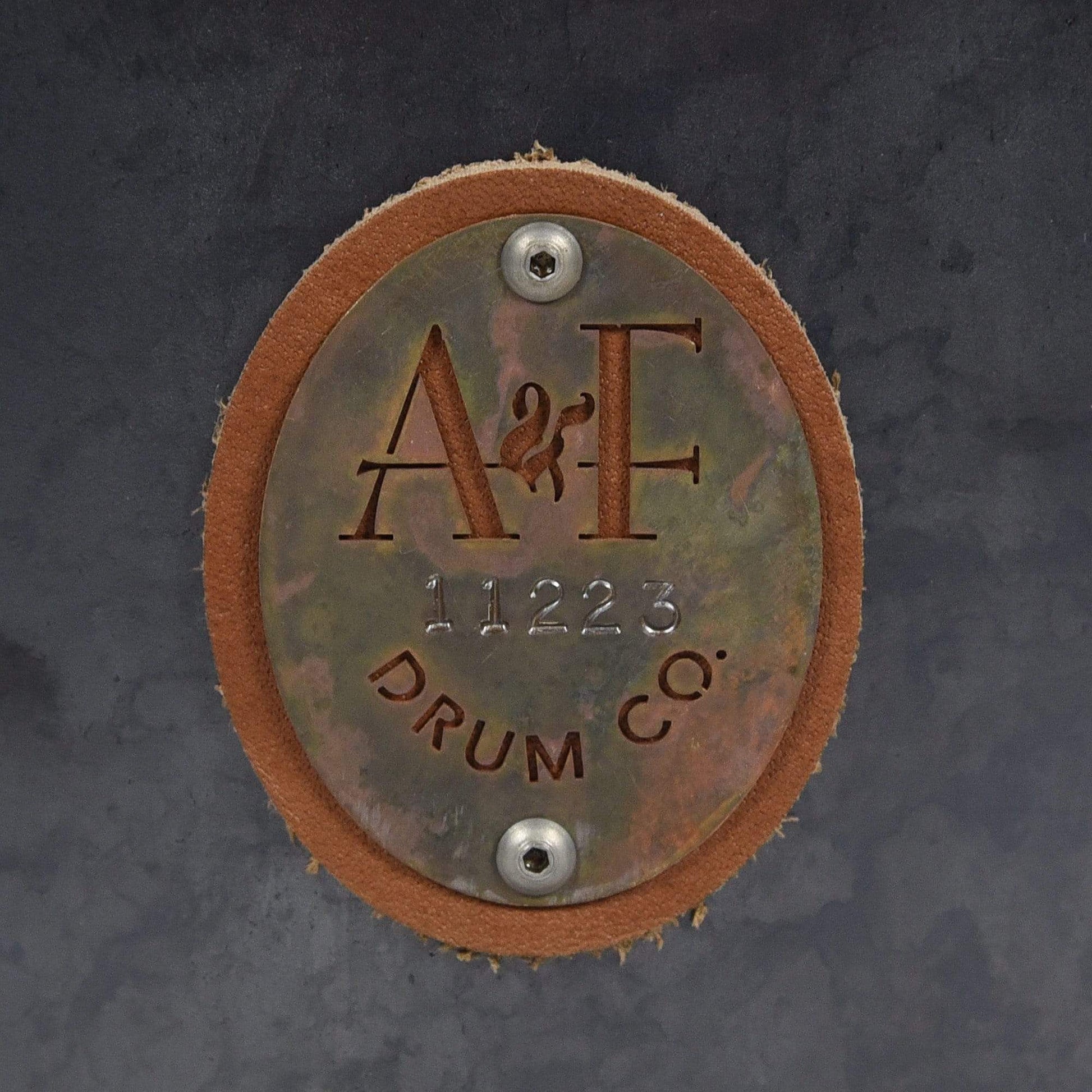 A&F Drum Co. 5x14 Raw Steel 8-Lug Snare Drum Drums and Percussion / Acoustic Drums / Snare