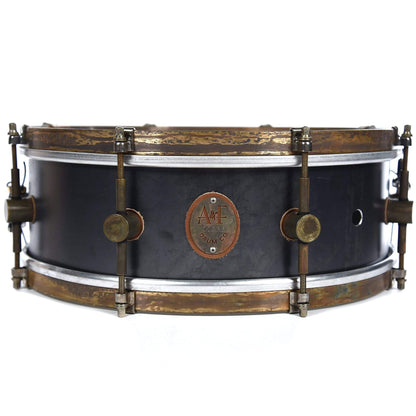 A&F Drum Co. 5x14 Raw Steel 8-Lug Snare Drum Drums and Percussion / Acoustic Drums / Snare