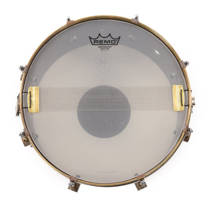 A&F Drum Co. 6.5x13 Raw Steel 8-Lug Snare Drum Drums and Percussion / Acoustic Drums / Snare