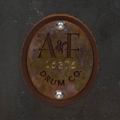 A&F Drum Co. 6.5x13 Raw Steel 8-Lug Snare Drum Drums and Percussion / Acoustic Drums / Snare