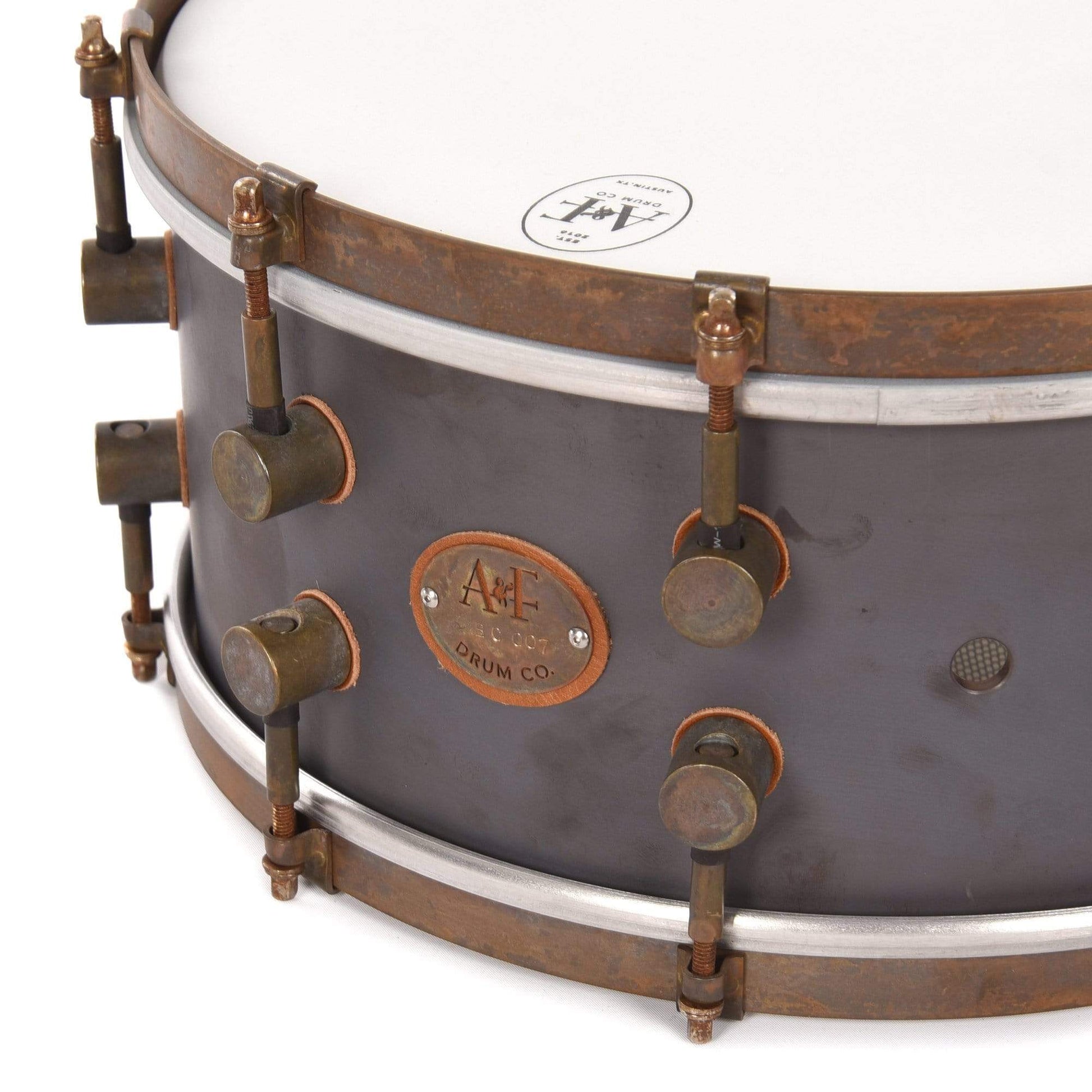A&F Drum Co. 6.5x14 A&F'ers Raw Bell Copper Snare Drum Drums and Percussion / Acoustic Drums / Snare