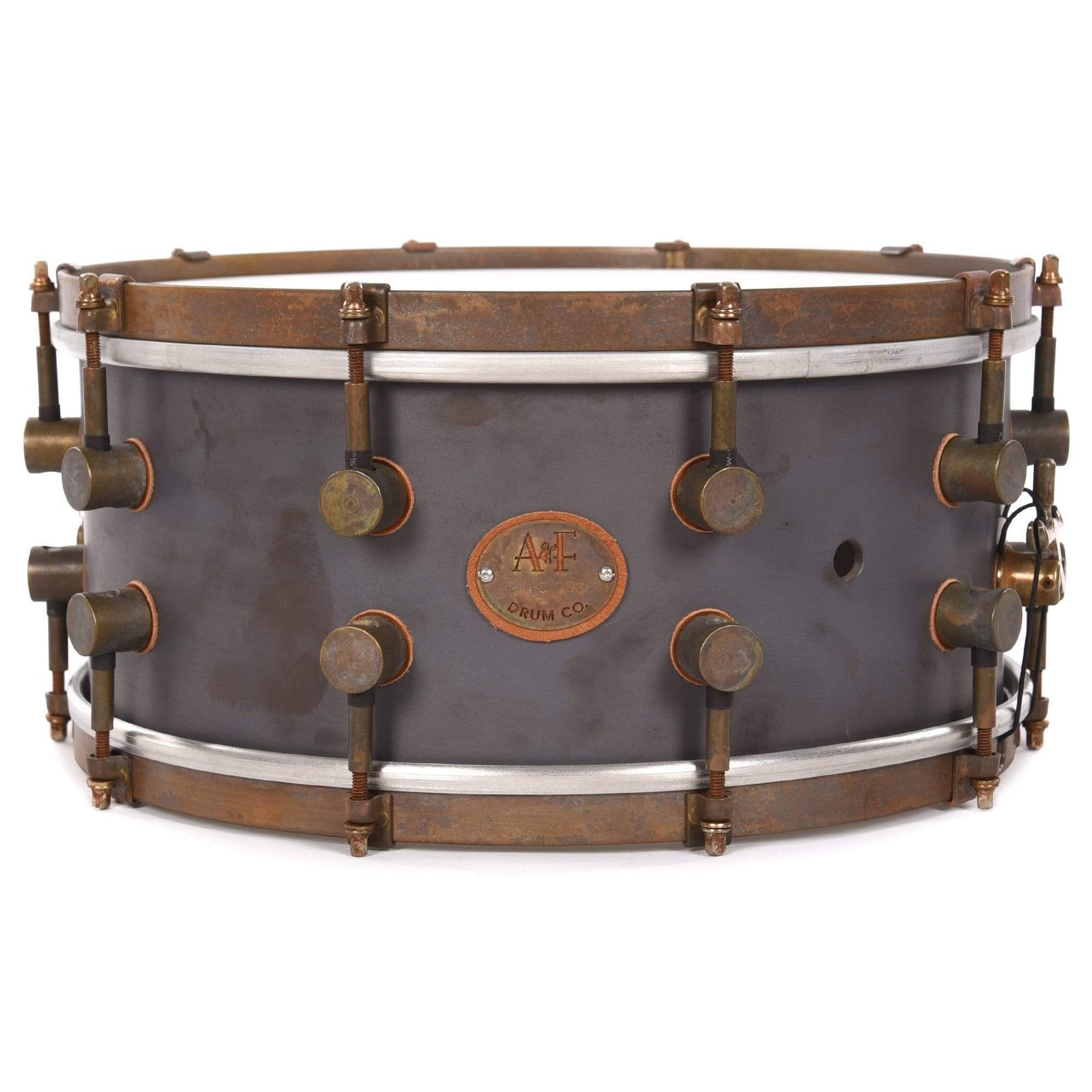 A&F Drum Co. 6.5x14 A&F'ers Raw Bell Copper Snare Drum Drums and Percussion / Acoustic Drums / Snare