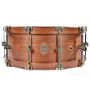 A&F Drum Co. 6.5x14 Black Club Maple 10-Lug Snare Drum w/Brass Hoops Drums and Percussion / Acoustic Drums / Snare