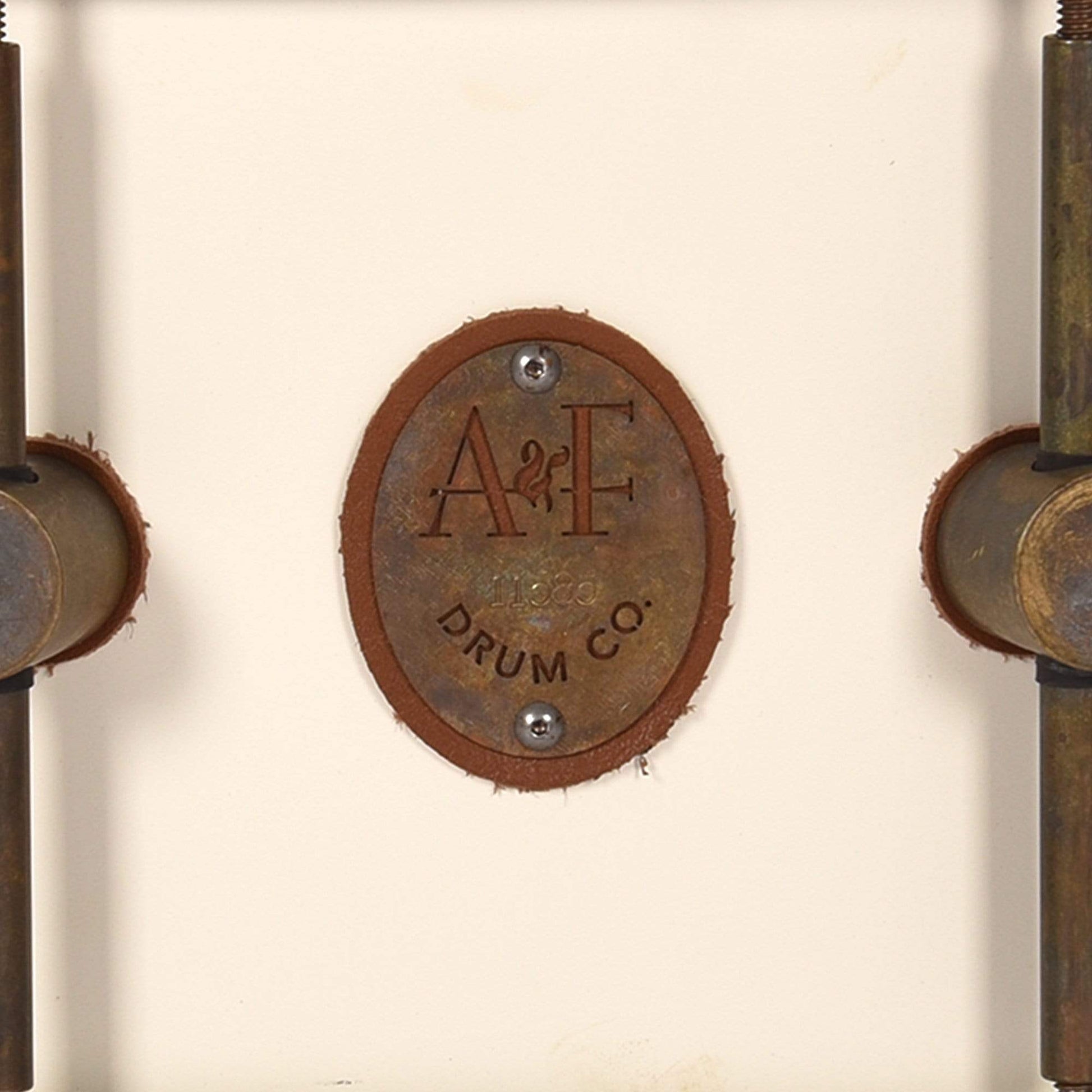 A&F Drum Co. 6.5x14 Club Maple 10-Lug Snare Drum Antique White Drums and Percussion / Acoustic Drums / Snare