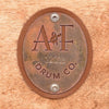 A&F Drum Co. 6.5x14 Field Snare Drum Espresso Maple w/Wood Hoops Drums and Percussion / Acoustic Drums / Snare